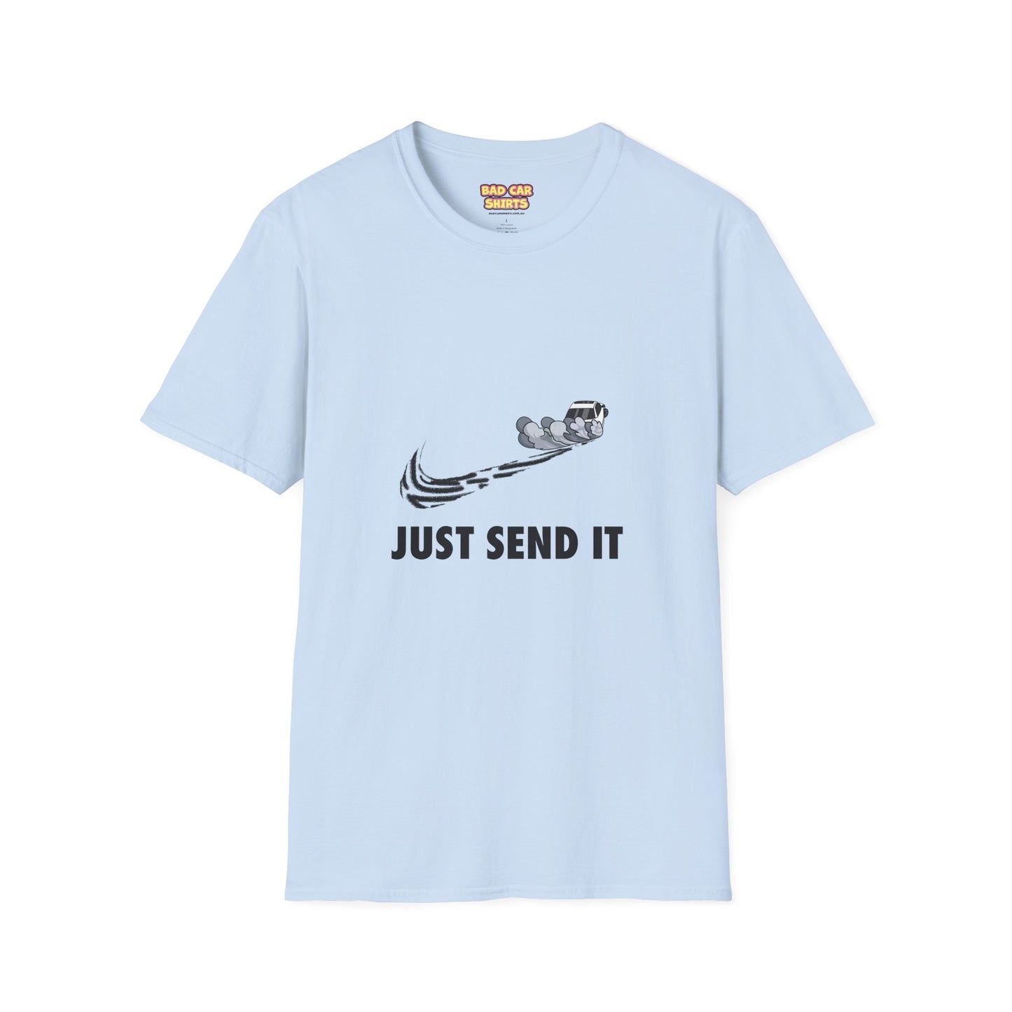 Just Send It parody tee
