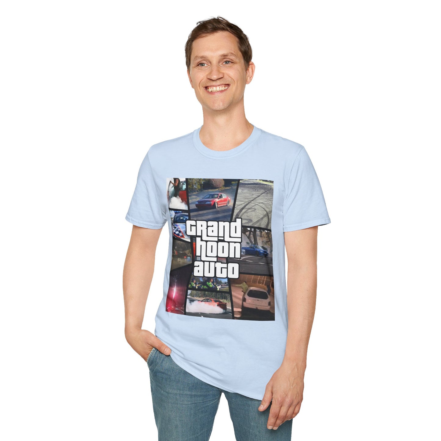 Grand Hoon Auto - GTA parody tee