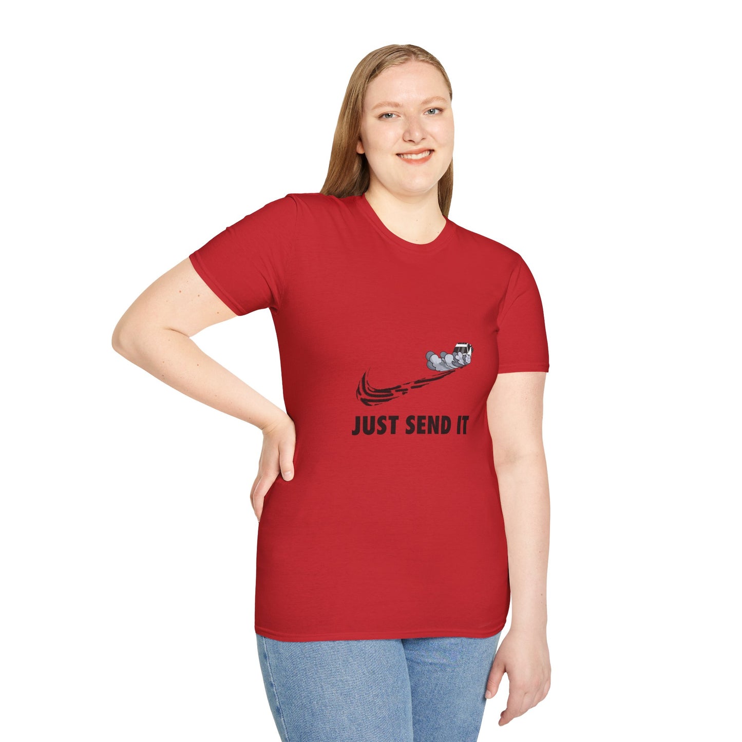 Just Send It parody tee