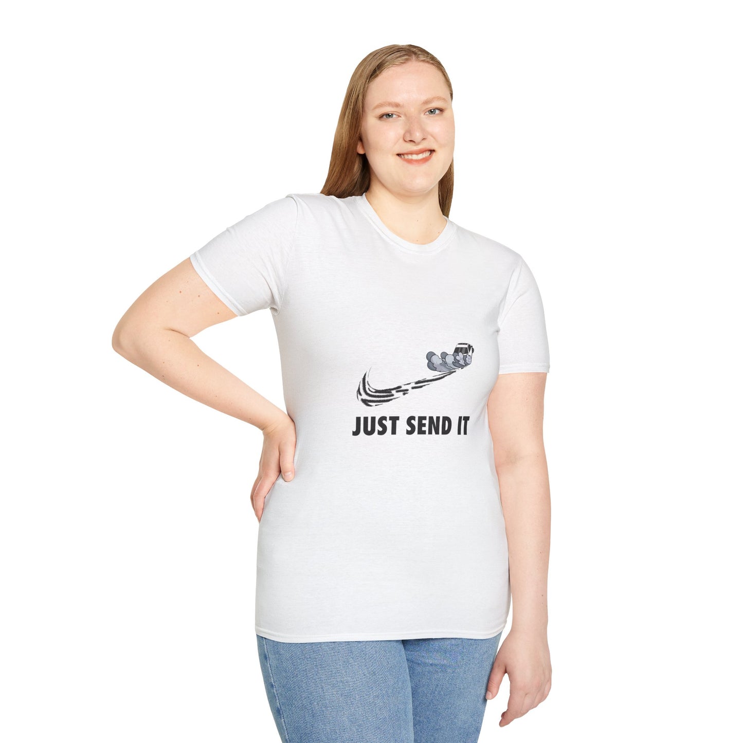 Just Send It parody tee