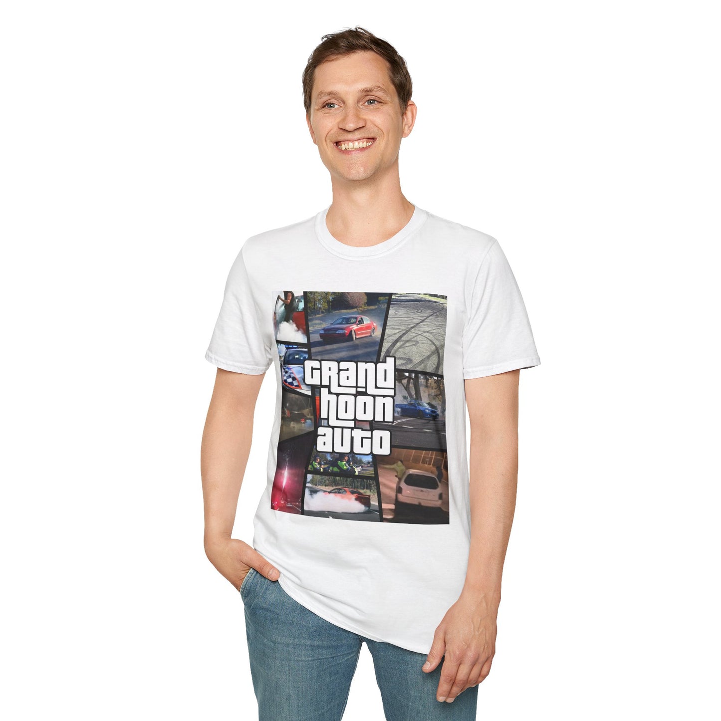 Grand Hoon Auto - GTA parody tee