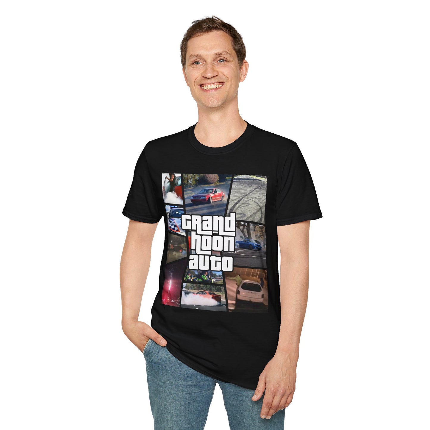 Grand Hoon Auto - GTA parody tee
