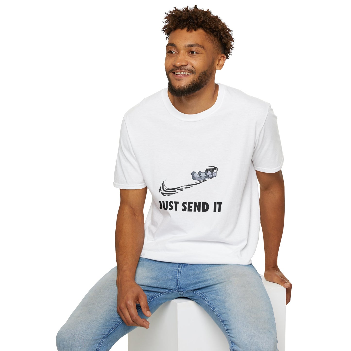 Just Send It parody tee