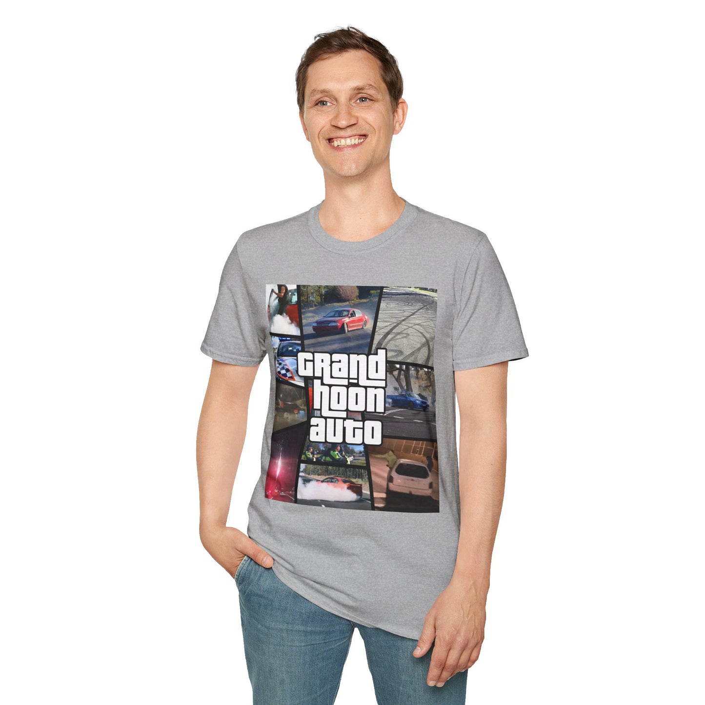 Grand Hoon Auto - GTA parody tee