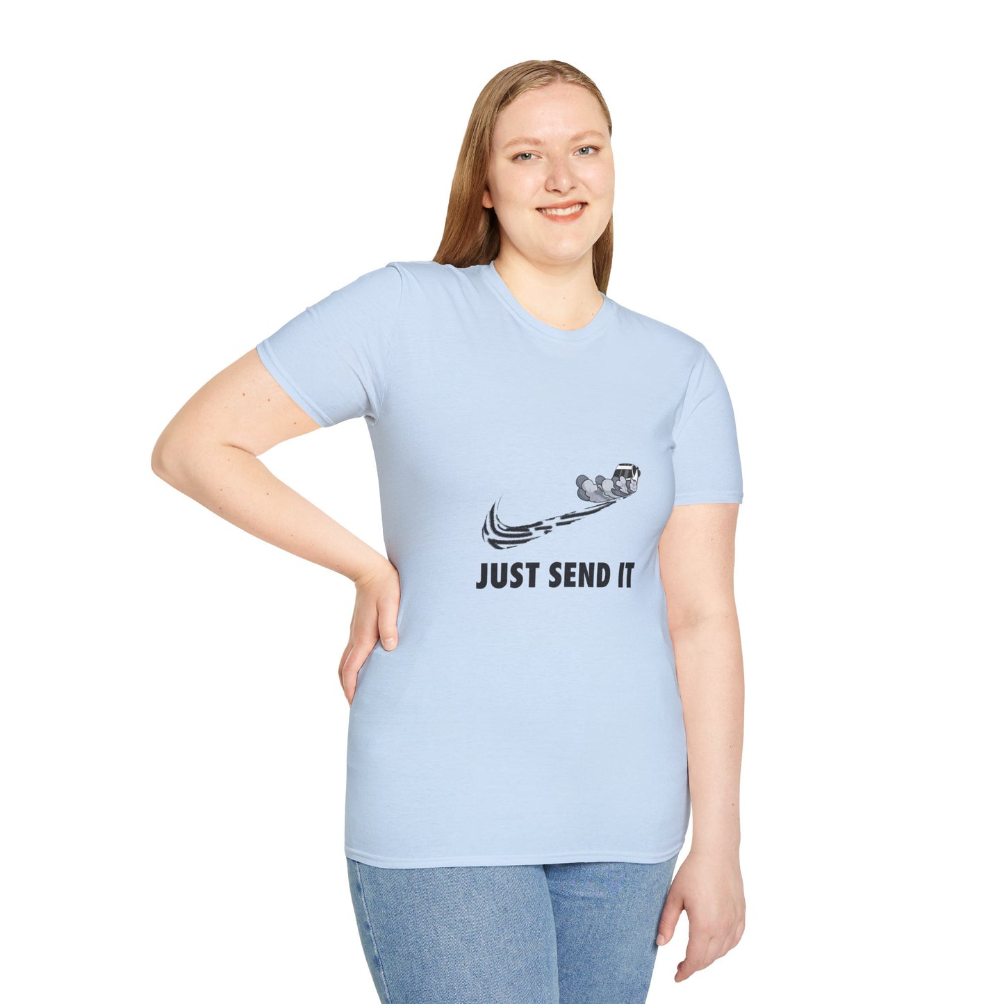 Just Send It parody tee