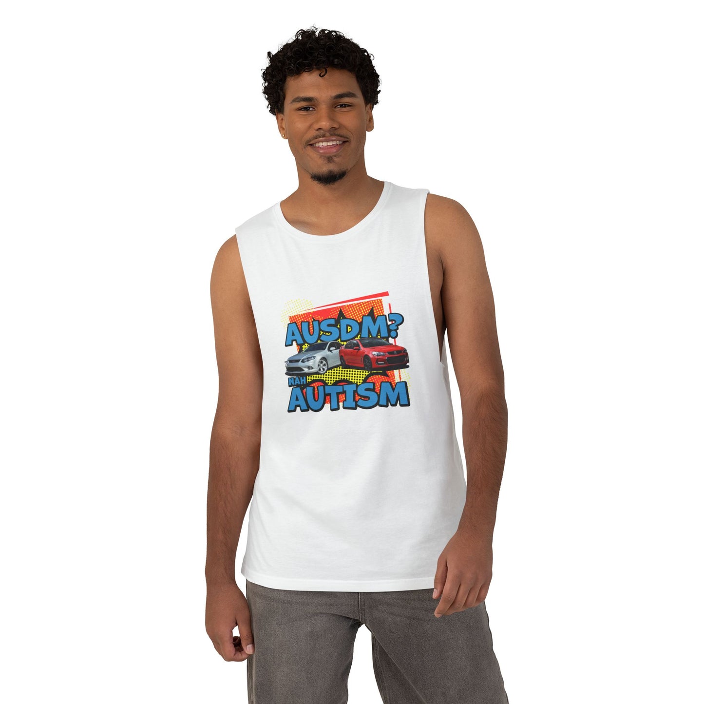Autism Awareness Car Graphic Tank Top
