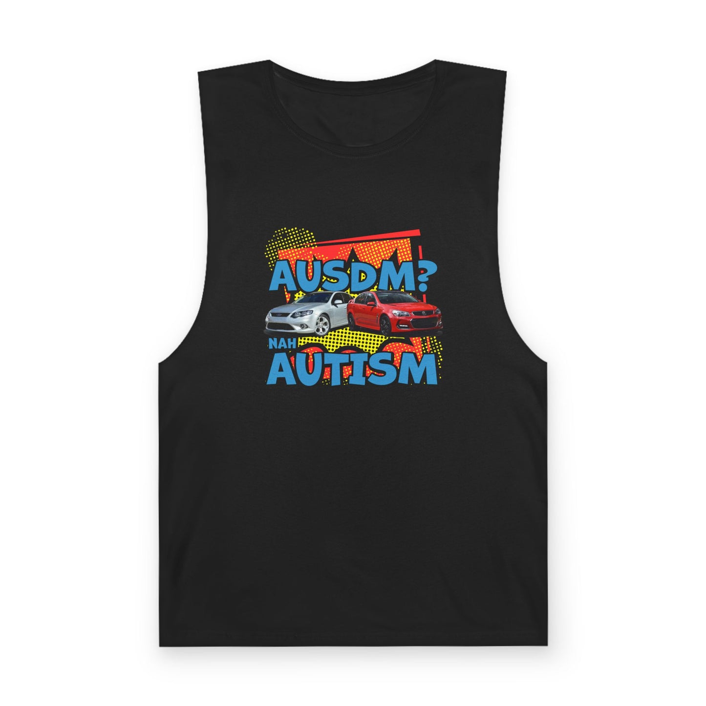 Autism Awareness Car Graphic Tank Top