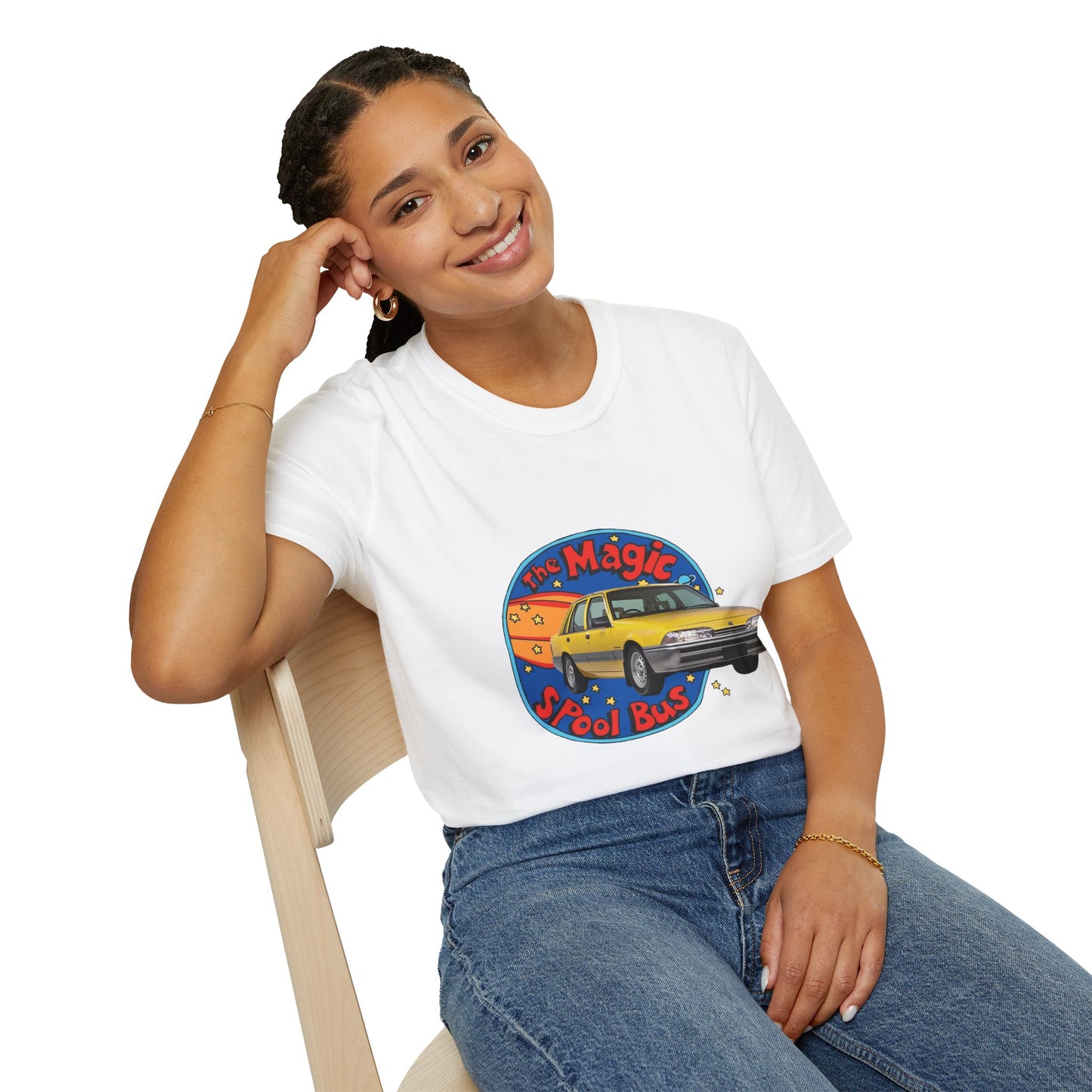 The Magic Spool Bus - VL Commodore tee