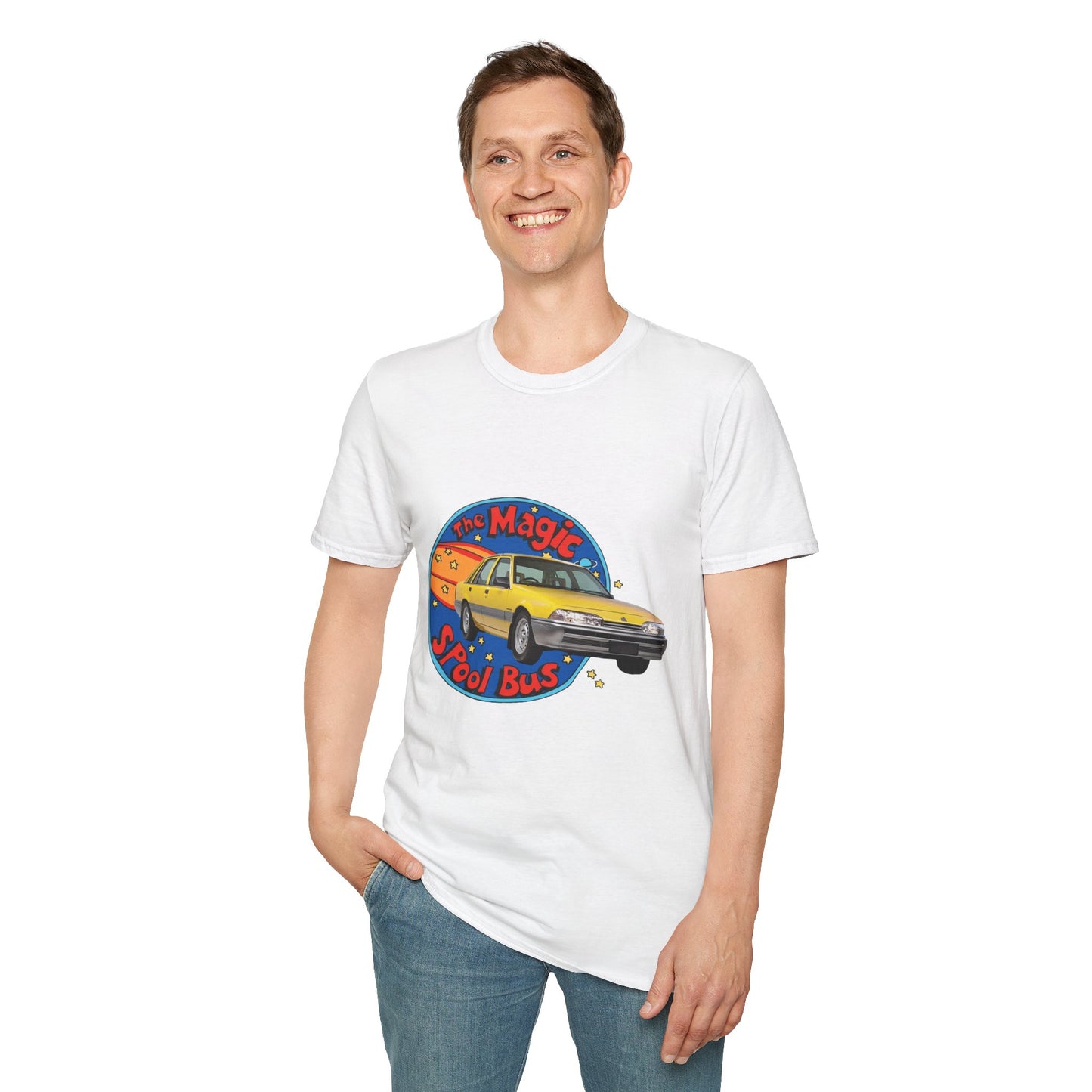 The Magic Spool Bus - VL Commodore tee