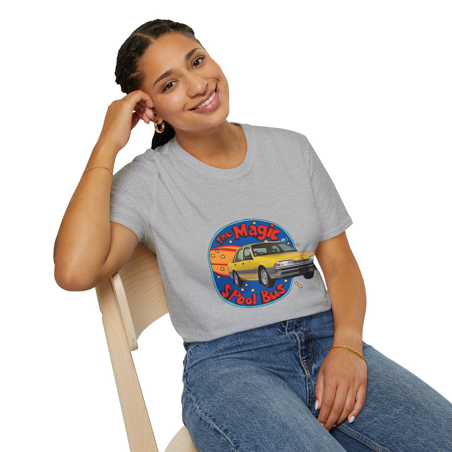 The Magic Spool Bus - VL Commodore tee