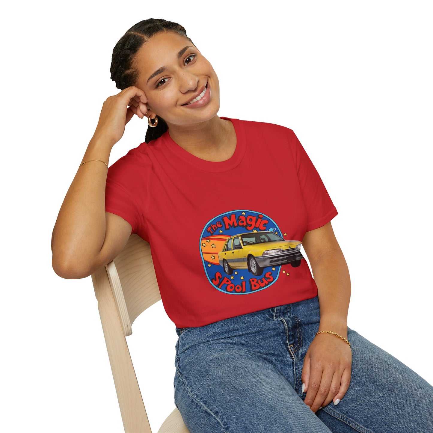 The Magic Spool Bus - VL Commodore tee