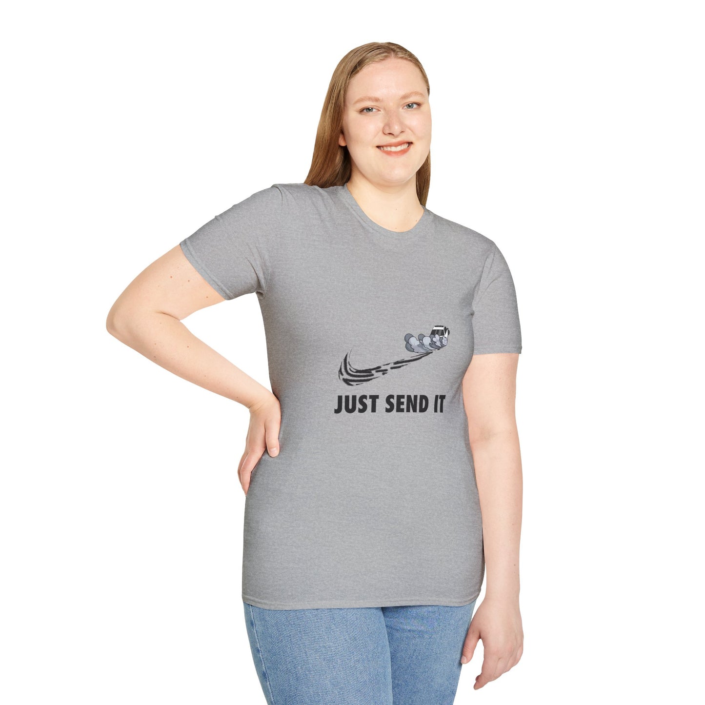 Just Send It parody tee