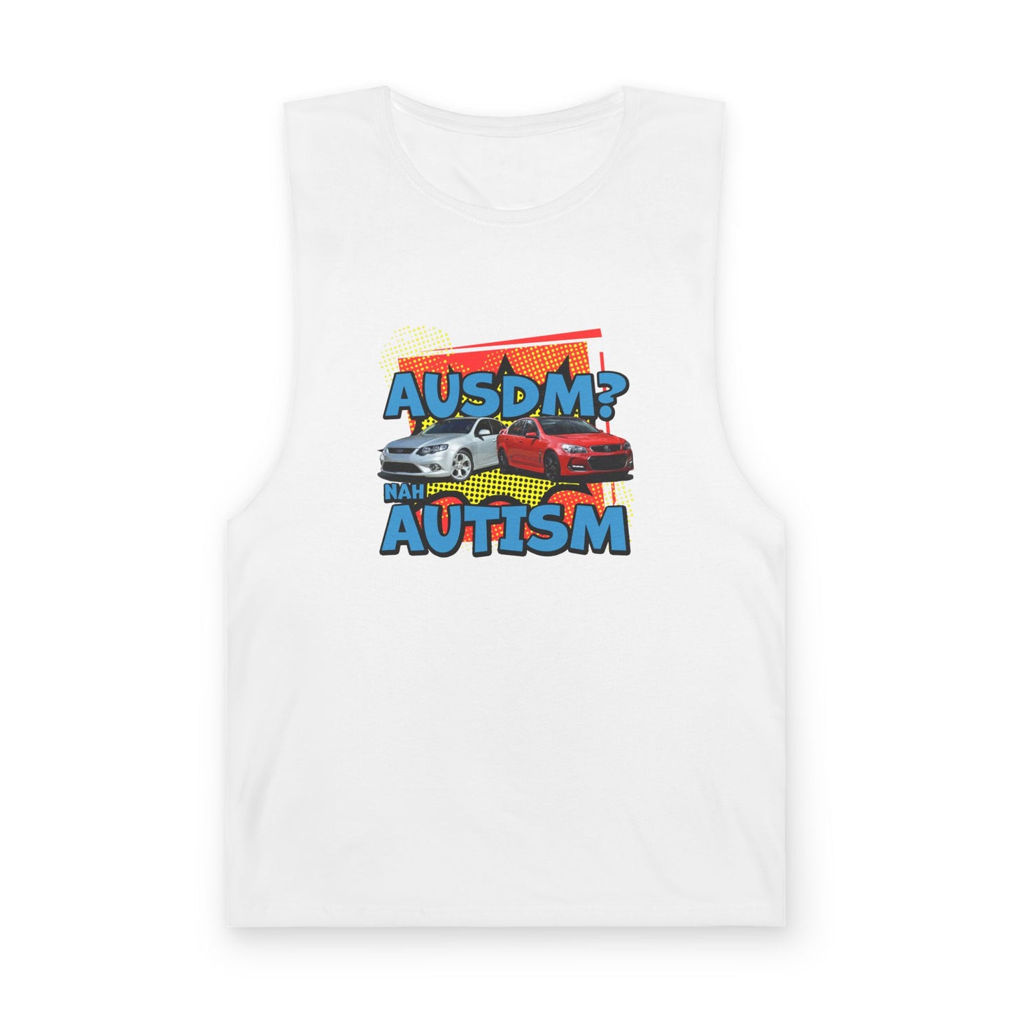 Autism Awareness Car Graphic Tank Top